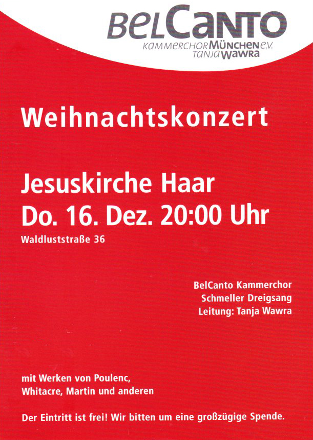 2010 Weihnachtskonzert