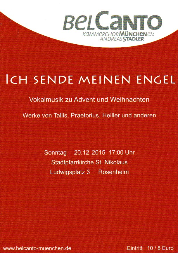 Ich sende meinen Engel 2015