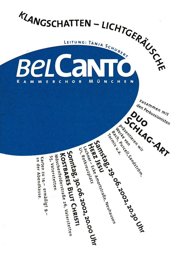 Klangschatten und Lichtgeräusche